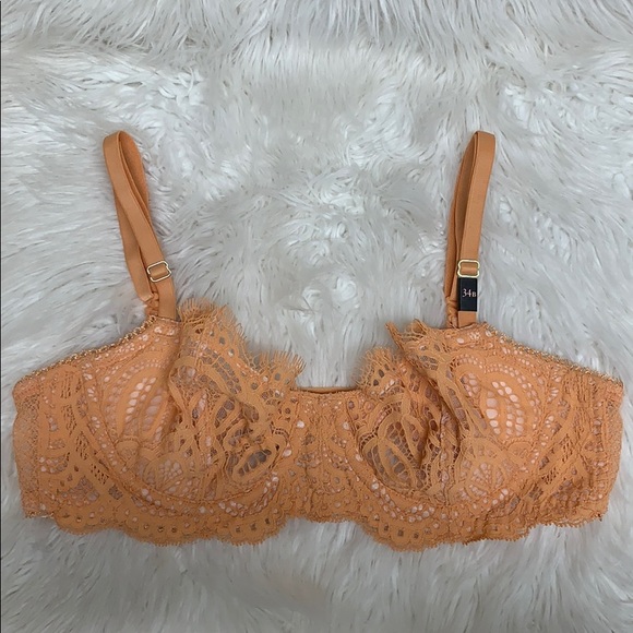 Victoria's Secret Other - Victoria secret orange lace bra